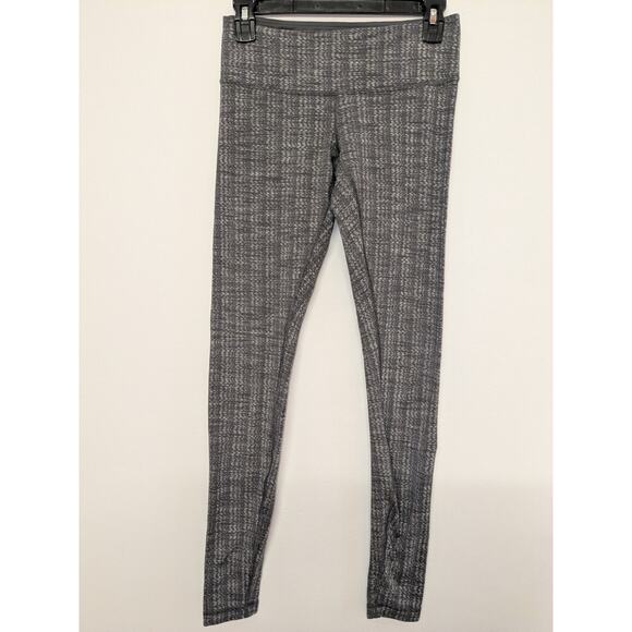 Lululemon Women's Wunder Under Legging Gray Ziggy Wee 2 Size Small 4 No Tag - Picture 2 of 8